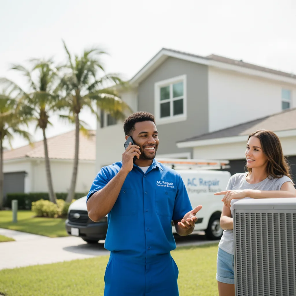 AC Repair Pompano Beach customer support in Lorida